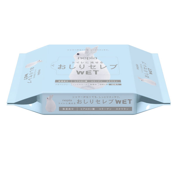 ネピアおしりセレブＷＥＴ詰替　６０Ｐ
