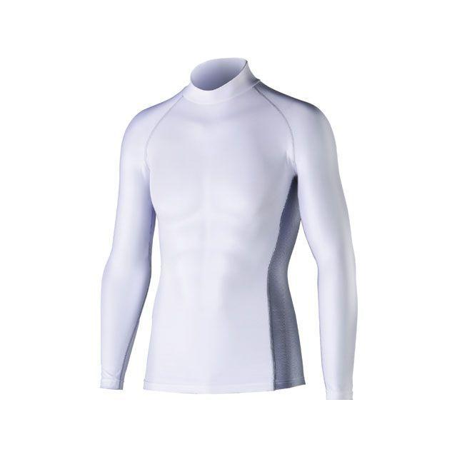 ＪＷ－６２５　５４．ホワイト　ボディタフネス冷感長袖ハイネック