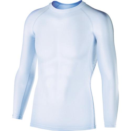 ＪＷ－６２３　５４．ホワイト　ボディタフネス冷感長袖クルーネック