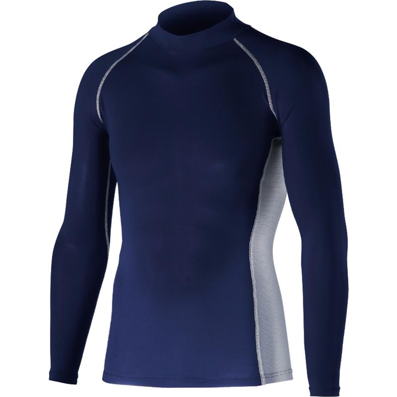 ＪＷ－６２５　５６．ネイビー　ボディタフネス冷感長袖ハイネック