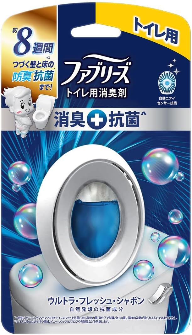 ファブリーズトイレ消臭抗菌ウルトラ・フレッシュ　シャボン