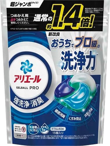 アリエールジェルボールプロ替超ジャンボ１５Ｐ
