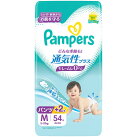 パンパース　通気性プラス　パンツ　Ｍ５４枚（５－１２ｋｇ）