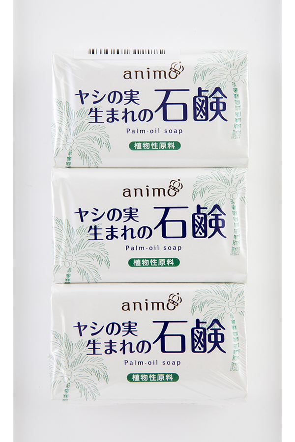ＡＮＩＭＯ　ヤシの実生まれの石鹸３Ｐ