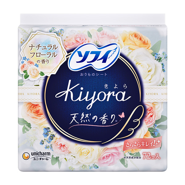 ソフィＫｉｙｏｒａナチュラルフローラル７２枚