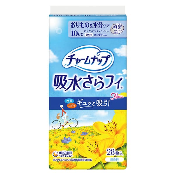 チャームナップ吸水さらフィロングＰＬ無香料２８枚