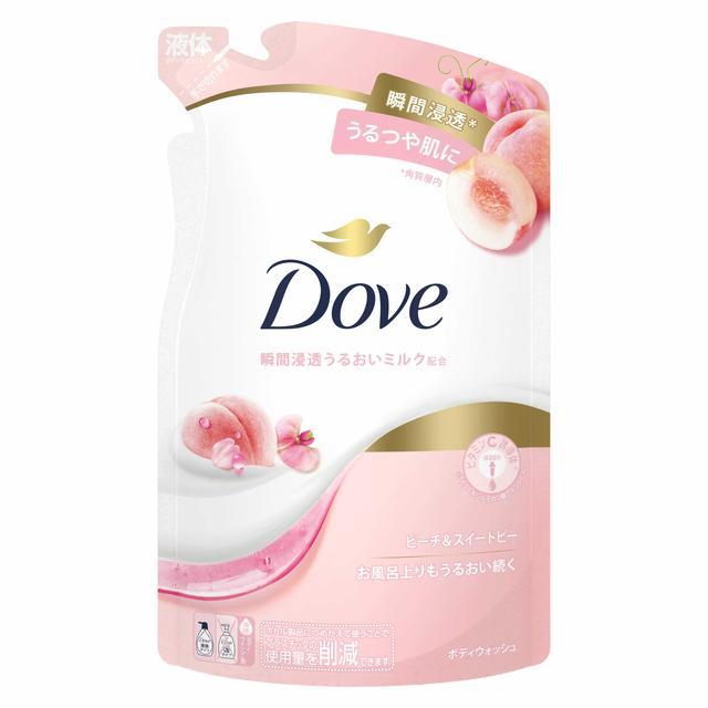 ダヴ　ボディウォッシュ　ピーチ＆スイートピー　つめかえ用