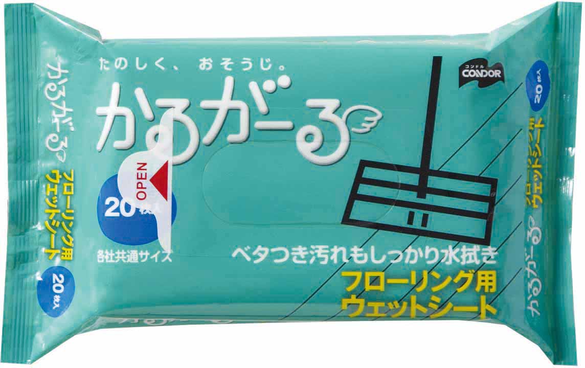 カルガールフローリングウェットシート２０Ｐ
