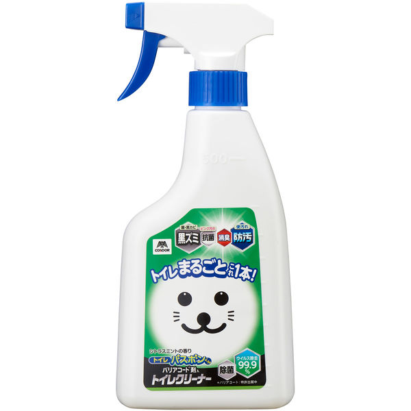 バスボンくん　バリアコート剤入トイレクリーナー　５００ｍＬ
