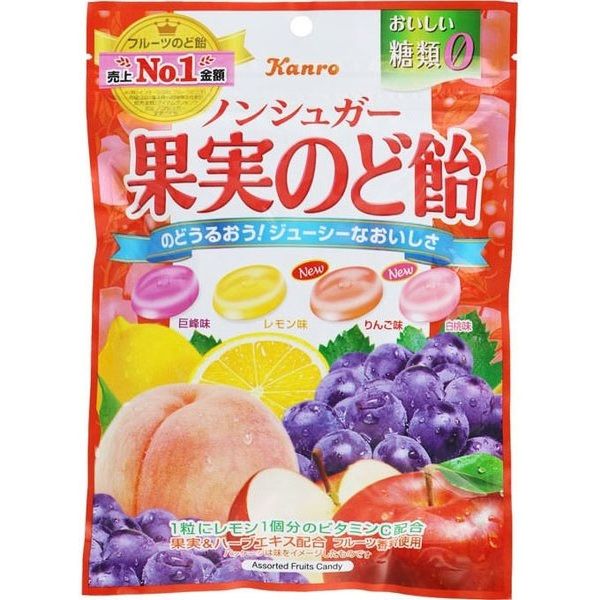 カンロ ノンシュガー果実のど飴 90g