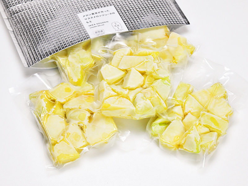 マスクメロンジュースの素