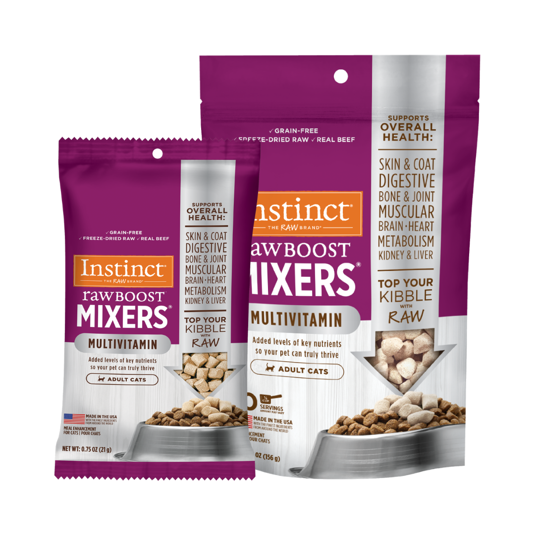 インスティンクト　MIXERS マルチビタミン 成猫用 2サイズ(21g、156g)
