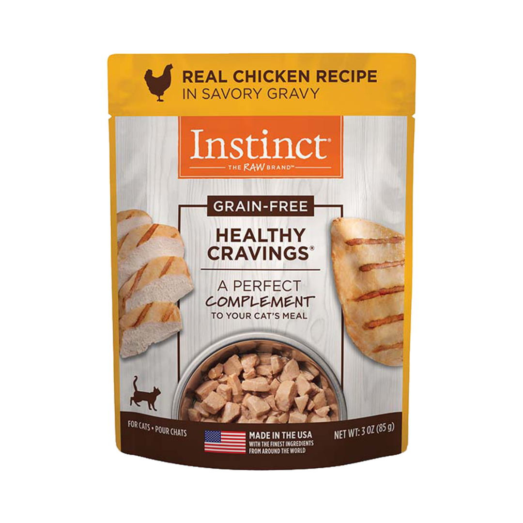 インスティンクト　ヘルシークレイビングス チキン(猫用)