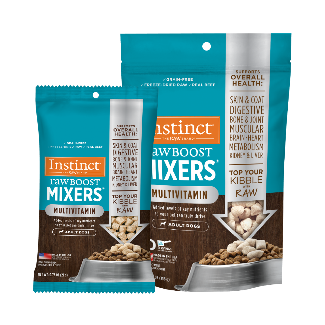 インスティンクト　MIXERS マルチビタミン 成犬用 2サイズ(21g、156g)