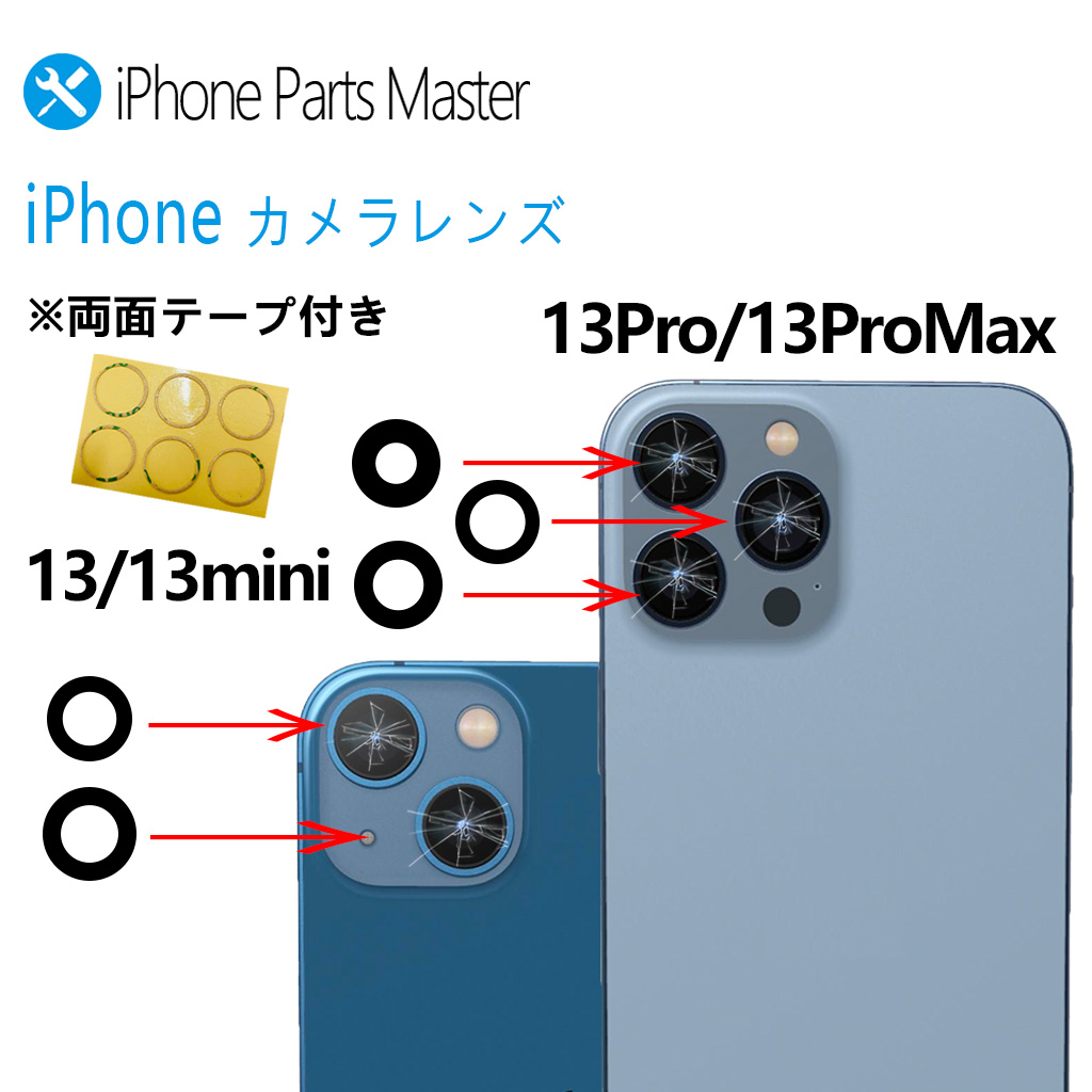 iPhone カメラレンズ