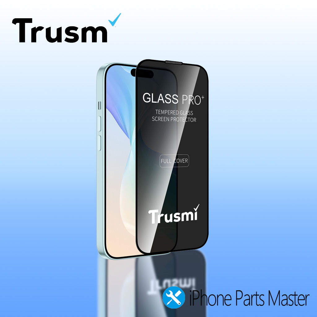 iPhone Trusmi 覗き防止 ガラスフィルム