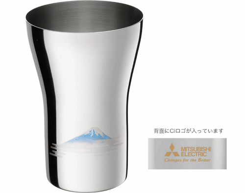【MC4025】燕 ステンレスタンブラー<青富士>