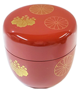 【MC4509】棗（なつめ）　赤（高台寺）