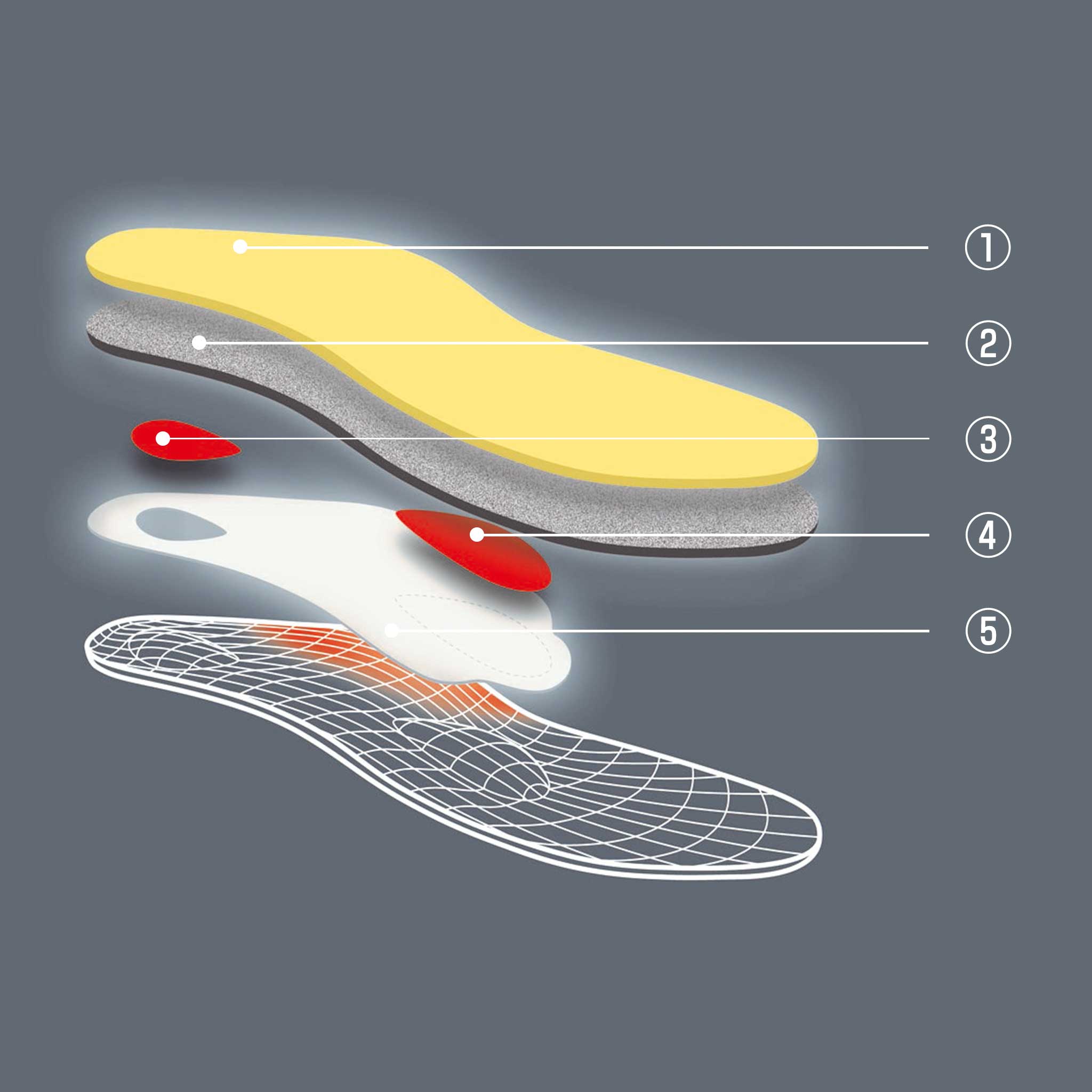 フットベッドの構造