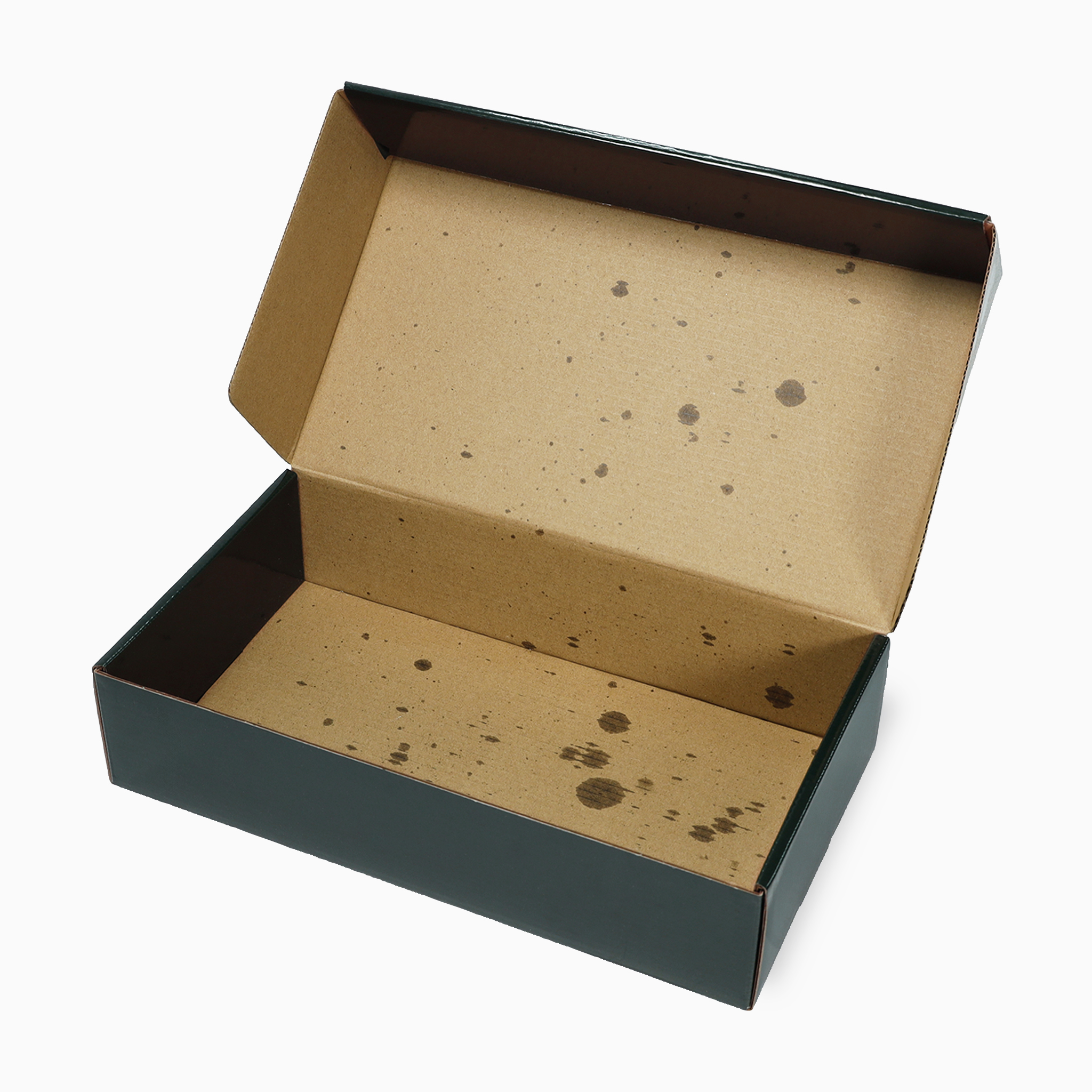 箱のオイル染み