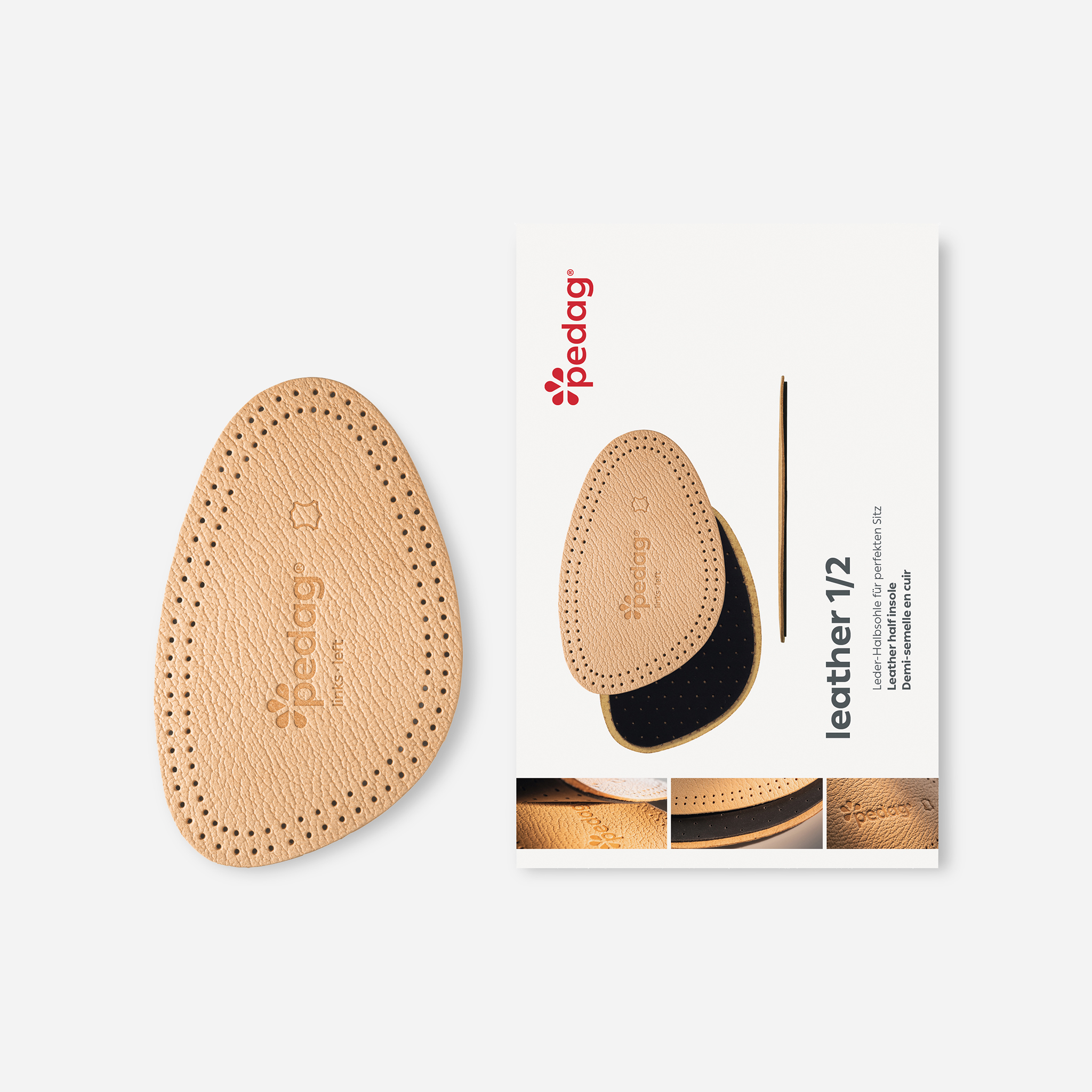 pedag レザー1/2