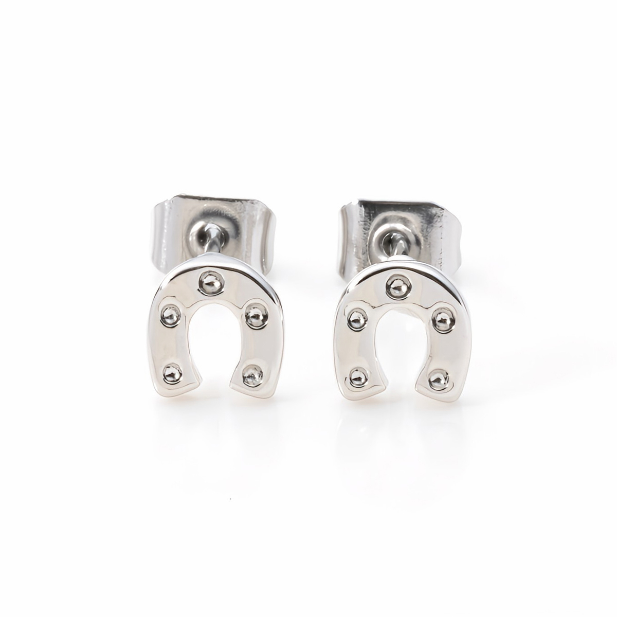 日本製 刻印入りステンレスポストピアス（316Lサージカルステンレス）[st13]