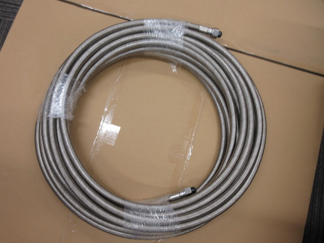 H/E テフロンホース（SUSメッシュ）1/2" 15M SWG メス＜＞メス   (SUP/RET)1SET