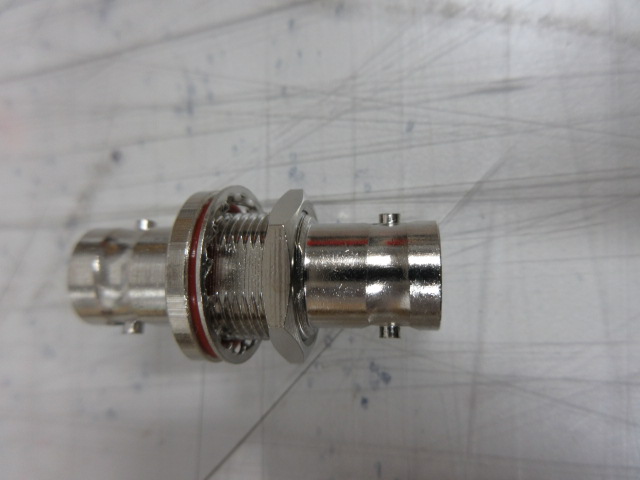 BNCコネクタバルクヘッド　2個