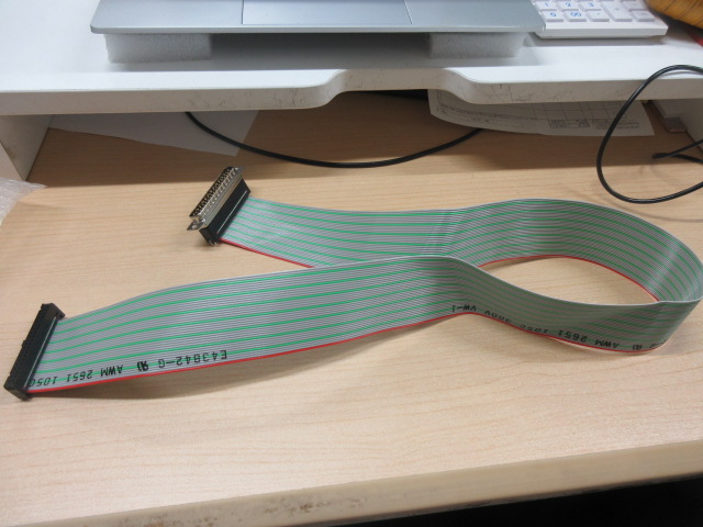 Dsub37-40pin フラットケーブル（80cm）