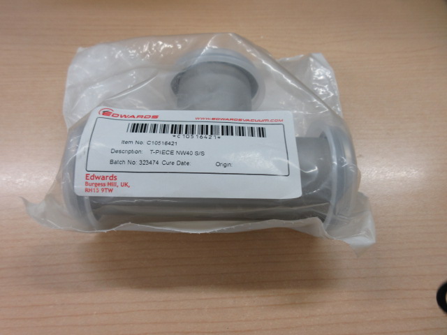 T字配管　NW40,ステンレス鋼