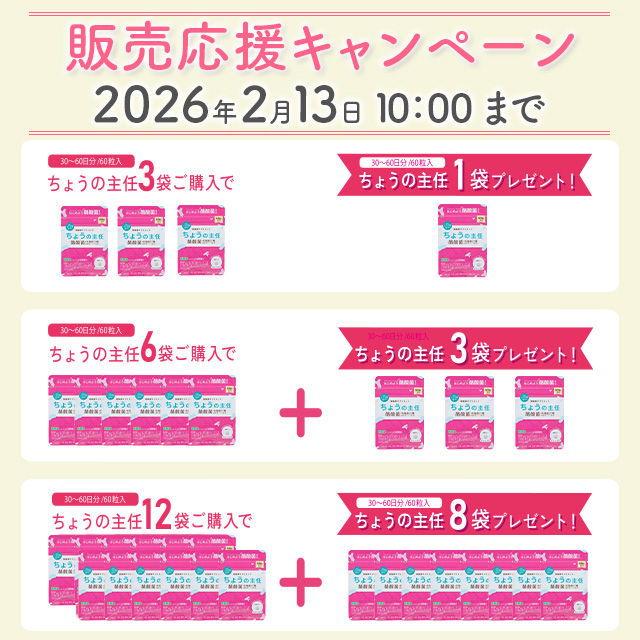 ちょうの主任 60日分