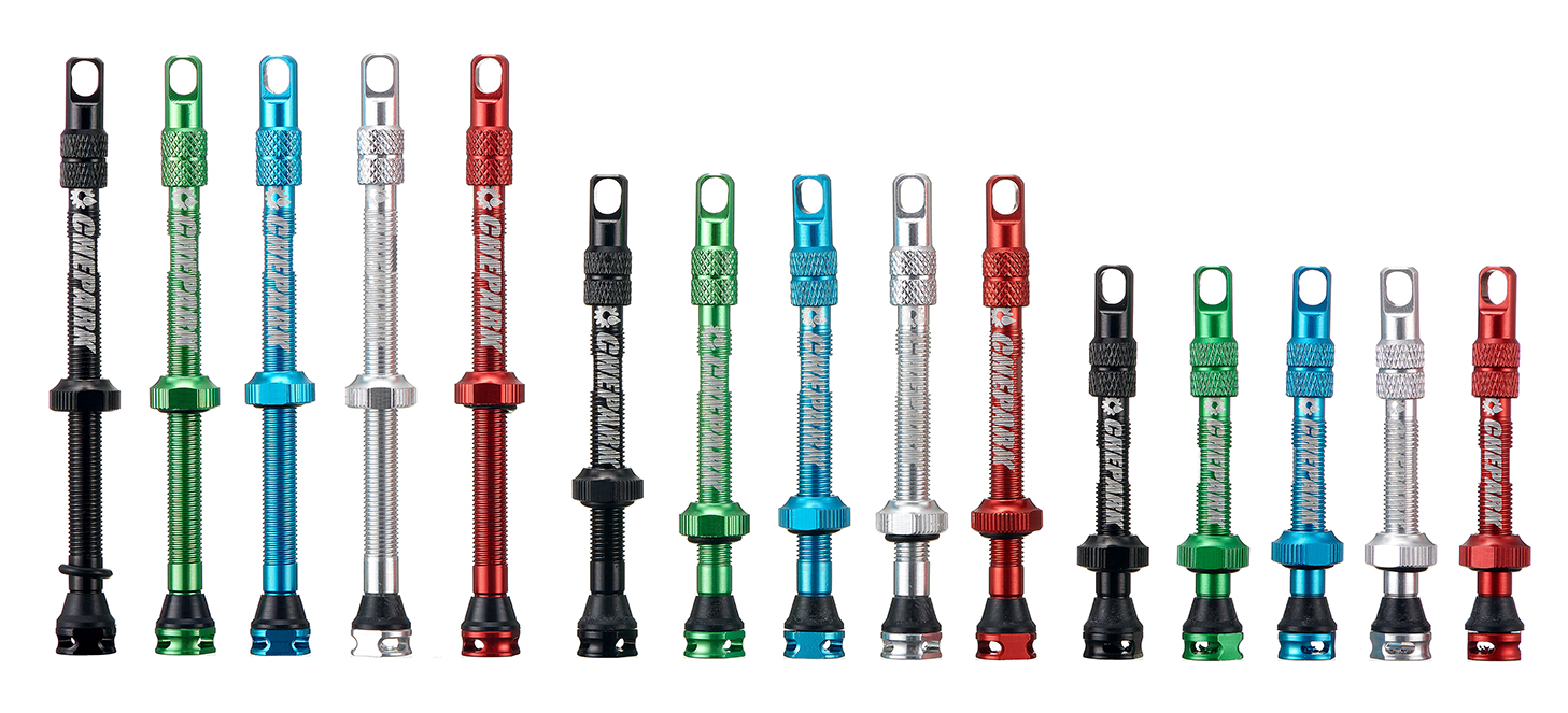 CHEPARK　チューブレス専用バルブ (長さ80mm)2本入り