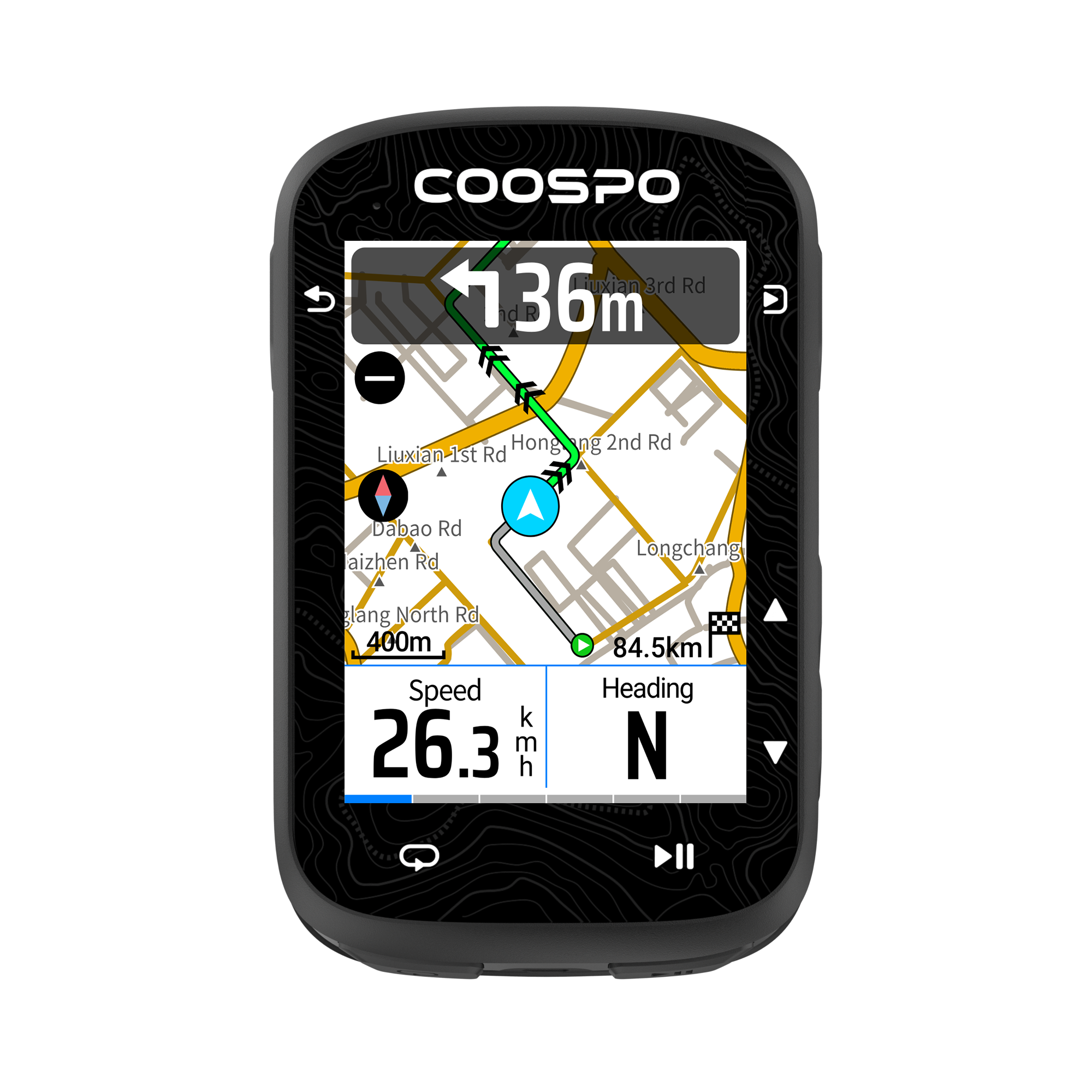COOSPO(クースポ) GPSサイクルコンピュータ　CS600