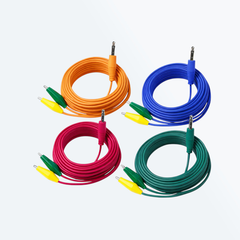 オームパルサー用　ワニ口コード　４本セット