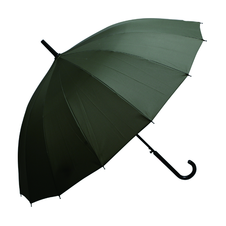 【長傘】16k UVプロテクション無地