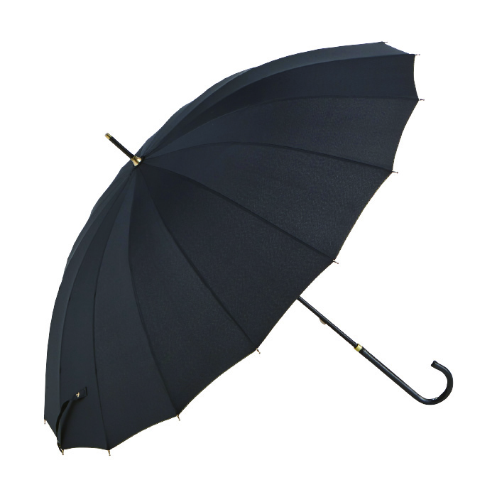 16本骨無地ゴールドステッチ