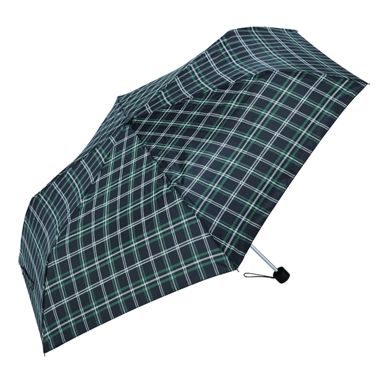 【折傘】紳士60cm畳格子柄