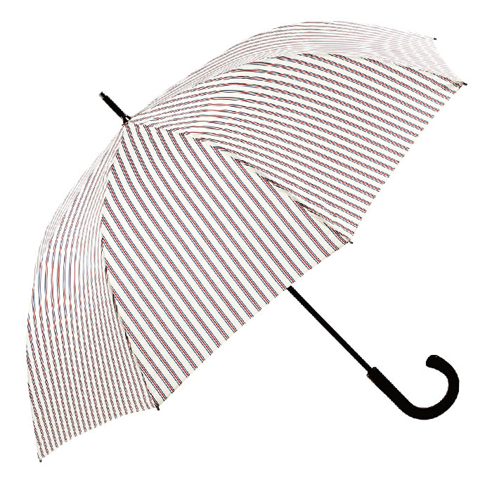 【長傘】65cm縦ストライプ