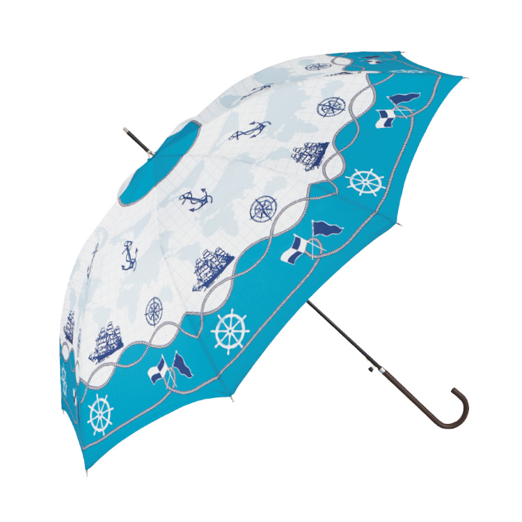 【長傘】マリンスカーフ