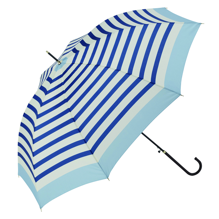 【長傘】カラーボーダー