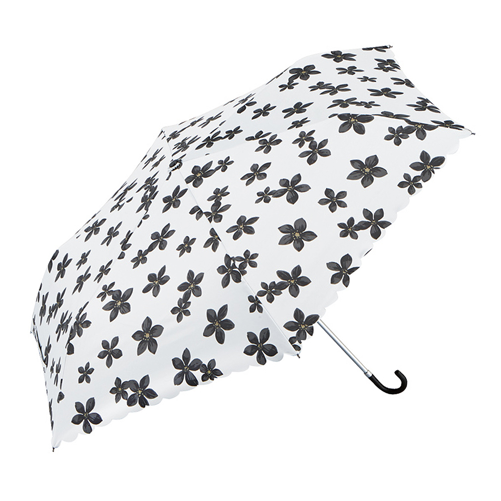 【日折傘】シルエットフラワー