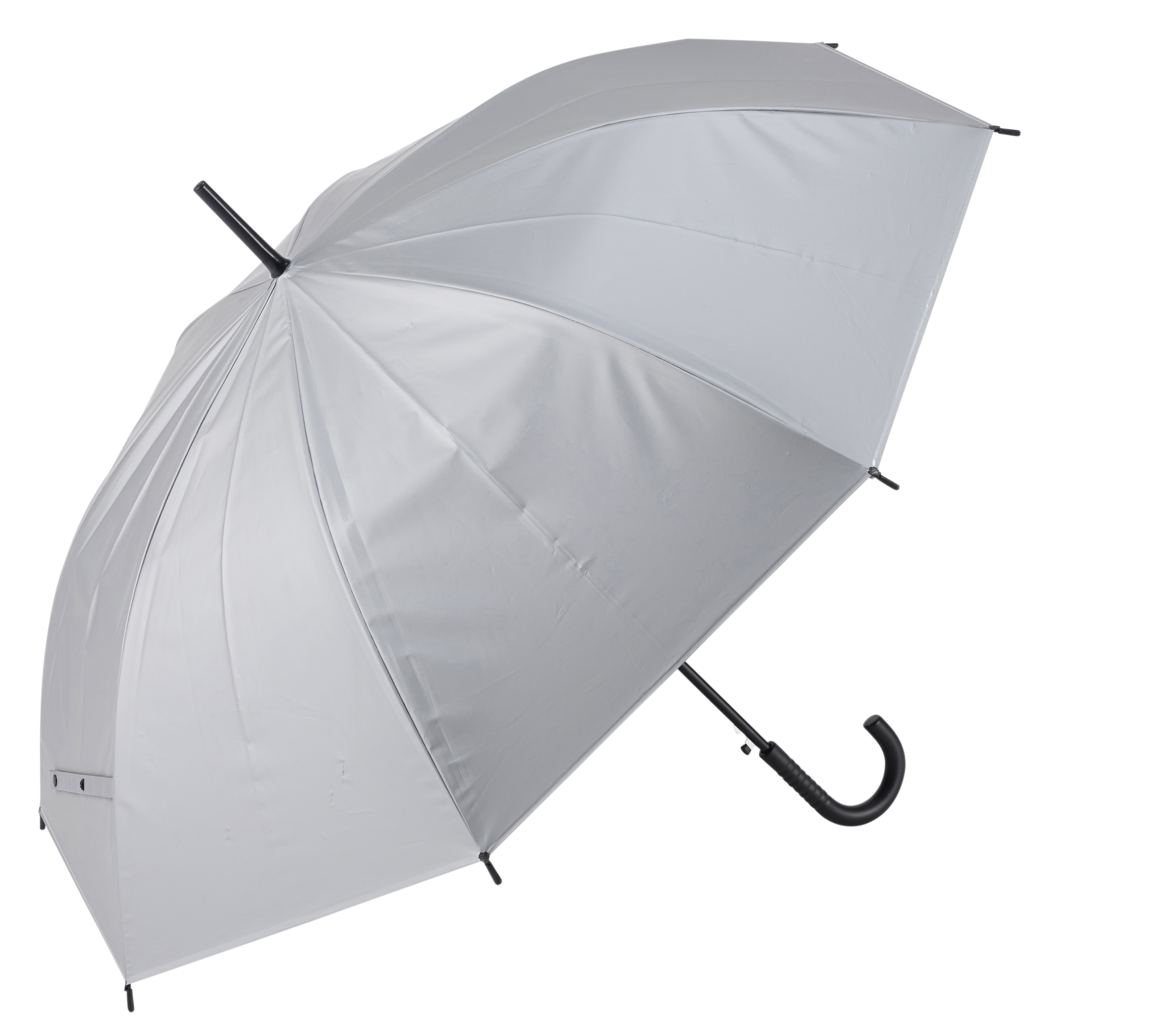 【晴雨兼用長傘】60㎝ジャンプビニール黒コーティング