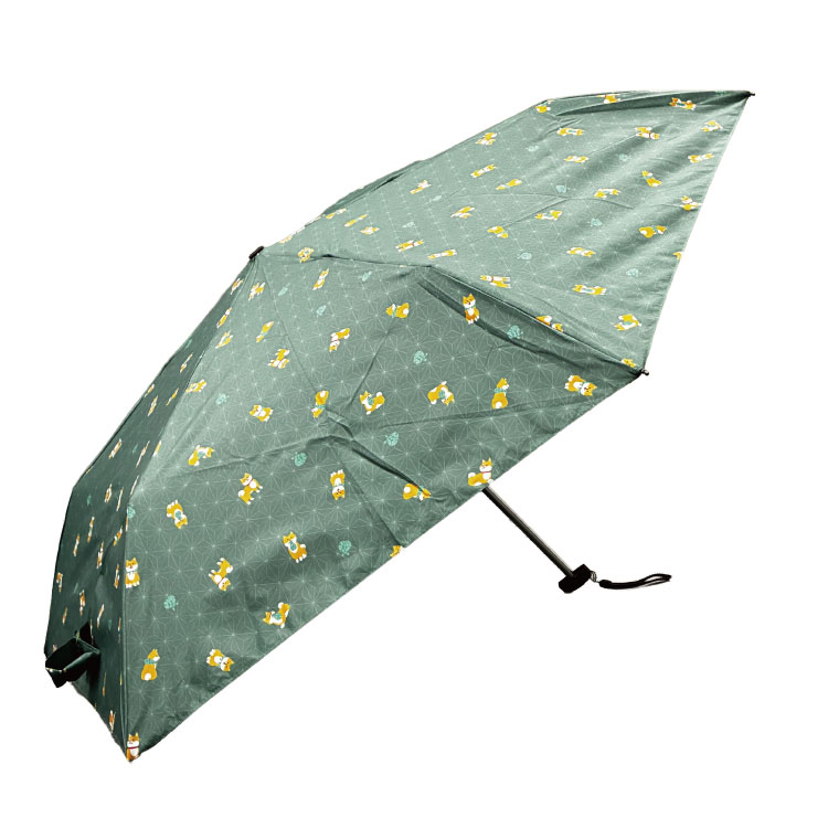 【和柄折傘】柴犬