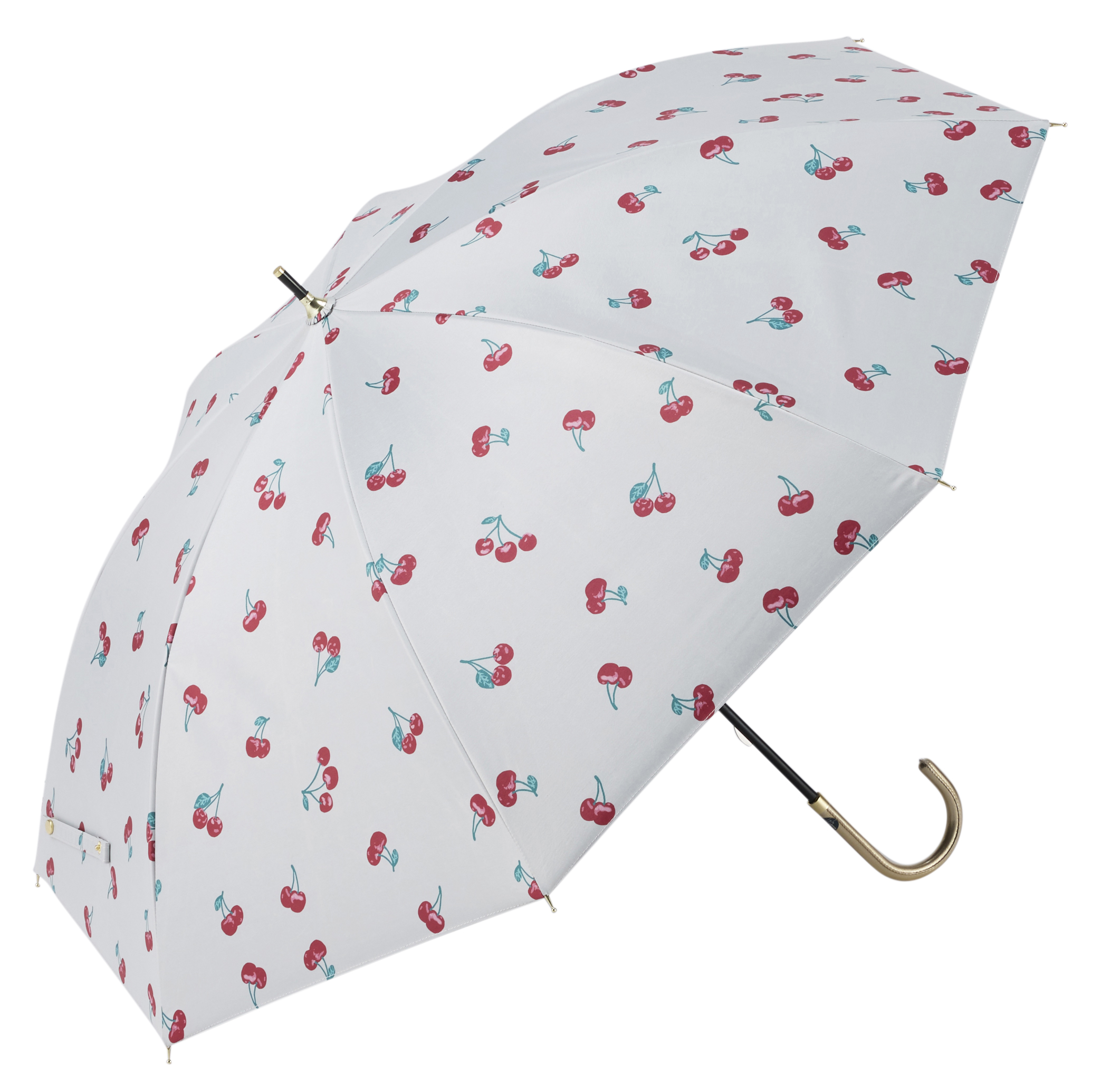 【晴雨兼用傘】ガーリーチェリー