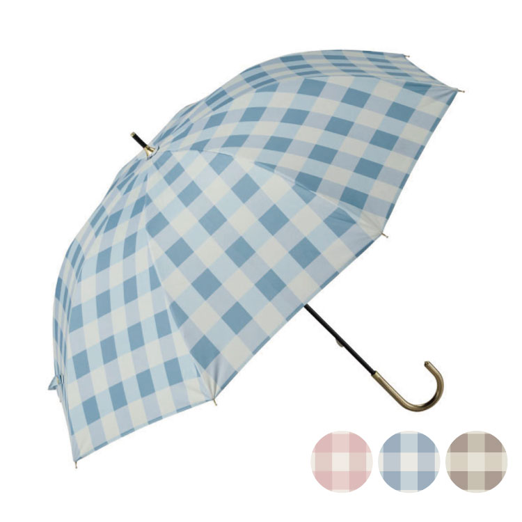 【晴雨兼用傘】ギンガム