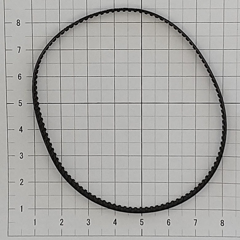 シンクロベルトヘタ取機用　112MXL巾4.8?