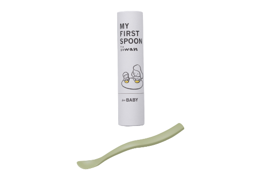 【取寄商品】iiwan ファーストスプーン リーフグリーン
