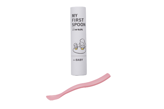 【取寄商品】iiwan ファーストスプーン ベビーピンク