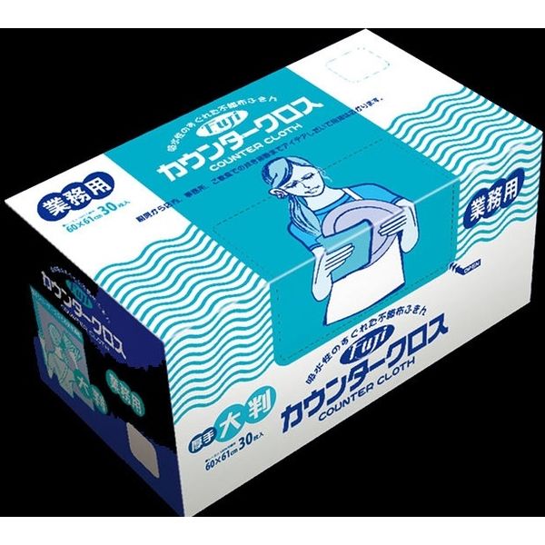 フジカウンタークロス厚手大判ピンク 30枚入