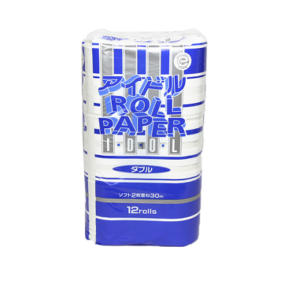 トイレットペーパーWアイドルダブル 12R入